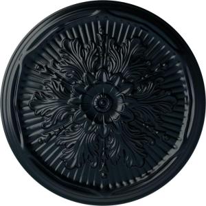 imageEkena Millwork CM21LU 21Inch OD x 2Inch ID x 2Inch P Luton Ceiling MedallionNight Shade Flat Finish