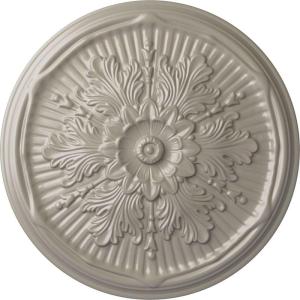 imageEkena Millwork CM21LU 21Inch OD x 2Inch ID x 2Inch P Luton Ceiling MedallionPearl White Metallic Series