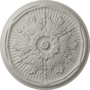 imageEkena Millwork CM21LU 21Inch OD x 2Inch ID x 2Inch P Luton Ceiling MedallionPot of Cream Flat Finish