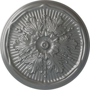 imageEkena Millwork CM21LU 21Inch OD x 2Inch ID x 2Inch P Luton Ceiling MedallionSilver Metallic Series