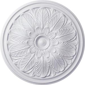 imageEkena Millwork CM22BO 22 58Inch OD x 1 34Inch P Bordeaux Ceiling MedallionFactory Primed