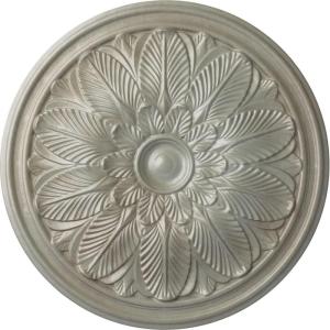 imageEkena Millwork CM22BO 22 58Inch OD x 1 34Inch P Bordeaux Ceiling MedallionHandPainted Flash Gold