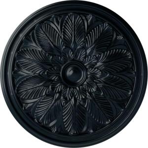 imageEkena Millwork CM22BO 22 58Inch OD x 1 34Inch P Bordeaux Ceiling MedallionHandPainted Night Shade
