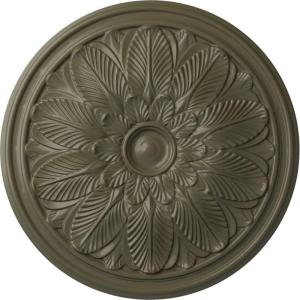 imageEkena Millwork CM22BO 22 58Inch OD x 1 34Inch P Bordeaux Ceiling MedallionHandPainted Painted Turtle