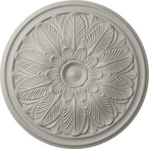 imageEkena Millwork CM22BO 22 58Inch OD x 1 34Inch P Bordeaux Ceiling MedallionHandPainted Pot of Cream