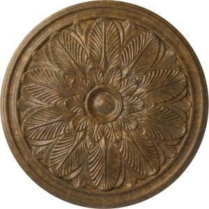 imageEkena Millwork CM22BO 22 58Inch OD x 1 34Inch P Bordeaux Ceiling MedallionHandPainted Rubbed Bronze