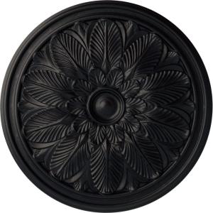 imageEkena Millwork CM22BO 22 58Inch OD x 1 34Inch P Bordeaux Ceiling MedallionHandPainted Steel Gray