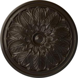 imageEkena Millwork CM22BO 22 58Inch OD x 1 34Inch P Bordeaux Ceiling MedallionHandPainted Stone Hearth