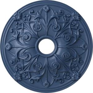 imageEkena Millwork CM23JA 23 58Inch OD x 3 78Inch ID x 2 18Inch P Jamie Ceiling MedallionHandPainted Americana