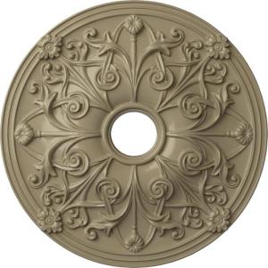 imageEkena Millwork CM23JA 23 58Inch OD x 3 78Inch ID x 2 18Inch P Jamie Ceiling MedallionHandPainted Gobi Desert