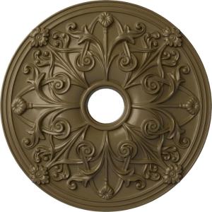 imageEkena Millwork CM23JA 23 58Inch OD x 3 78Inch ID x 2 18Inch P Jamie Ceiling MedallionHandPainted Mississippi Mud