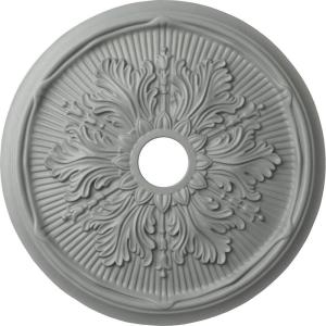 imageEkena Millwork CM23LU 23 34Inch OD x 3 58Inch ID x 1 78Inch P Luton Leaf Ceiling MedallionFactory Primed