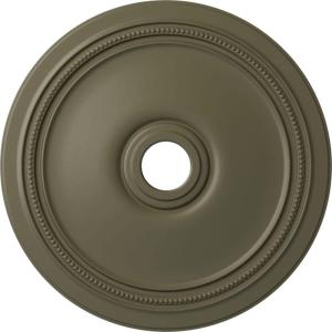 imageEkena Millwork CM24DIGGS Diane Ceiling Medallion 24OD x 3 58ID x 1 14P Fits Canopies up to 6 14 HandPainted Green GoldHandPainted Spartan Stone