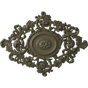 imageEkena Millwork CM30KTGLS  22 12W x 30 38H x 1 12P Katheryn Ceiling Medallion  Ceiling Medallion GoldHandPainted Painted Turtle