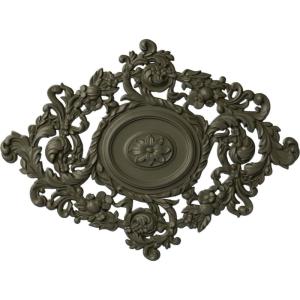 imageEkena Millwork CM30KTGLS  22 12W x 30 38H x 1 12P Katheryn Ceiling Medallion  Ceiling Medallion GoldHandPainted Witch Hazel