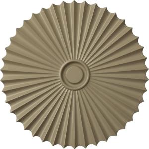 imageEkena Millwork CM34SH Shakuras Ceiling Medallion 33 78OD x 2P For Canopies up to 5 34 Factory PrimedHandPainted Gobi Desert