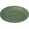 image19 58OD x 1 12P Alexandria Rope Ceiling Medallion Fits Canopies up to 4 58Athenian Green Flat Finish