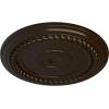 image19 58OD x 1 12P Alexandria Rope Ceiling Medallion Fits Canopies up to 4 58Bronze Metallic Series