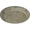 image19 58OD x 1 12P Alexandria Rope Ceiling Medallion Fits Canopies up to 4 58Castle Stone Crackle Flat Finish