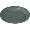 image19 58OD x 1 12P Alexandria Rope Ceiling Medallion Fits Canopies up to 4 58Cloud Burst Flat Finish