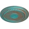 image19 58OD x 1 12P Alexandria Rope Ceiling Medallion Fits Canopies up to 4 58Copper Green Patina Metallic Series
