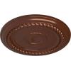 image19 58OD x 1 12P Alexandria Rope Ceiling Medallion Fits Canopies up to 4 58Copper Penny Metallic Series