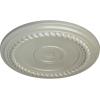 image19 58OD x 1 12P Alexandria Rope Ceiling Medallion Fits Canopies up to 4 58Flash Copper Metallic Series