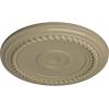 image19 58OD x 1 12P Alexandria Rope Ceiling Medallion Fits Canopies up to 4 58Gobi Desert Flat Finish