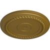 image19 58OD x 1 12P Alexandria Rope Ceiling Medallion Fits Canopies up to 4 58Gold Rush Metallic Series