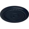 image19 58OD x 1 12P Alexandria Rope Ceiling Medallion Fits Canopies up to 4 58Midnight Dream Flat Finish