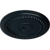 image19 58OD x 1 12P Alexandria Rope Ceiling Medallion Fits Canopies up to 4 58Night Shade Flat Finish