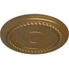 image19 58OD x 1 12P Alexandria Rope Ceiling Medallion Fits Canopies up to 4 58Pale Gold Metallic Series