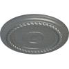 image19 58OD x 1 12P Alexandria Rope Ceiling Medallion Fits Canopies up to 4 58Platinum Metallic Series