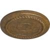 image19 58OD x 1 12P Alexandria Rope Ceiling Medallion Fits Canopies up to 4 58Rubbed Bronze Metallic Series