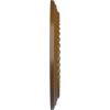 image19 58OD x 1 12P Alexandria Rope Ceiling Medallion Fits Canopies up to 4 58Smokey Topaz Flat Finish