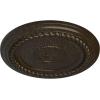 image19 58OD x 1 12P Alexandria Rope Ceiling Medallion Fits Canopies up to 4 58Stone Hearth Crackle Flat Finish