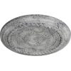 image19 58OD x 1 12P Alexandria Rope Ceiling Medallion Fits Canopies up to 4 58Ultra Pure White Crackle Flat Finish
