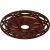 image26 58OD x 4 12ID x 1 38P Loera Ceiling Medallion Fits Canopies up to 6 14Antique Copper Metallic Series