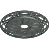 image26 58OD x 4 12ID x 1 38P Loera Ceiling Medallion Fits Canopies up to 6 14Athenian Green Crackle Flat Finish