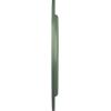 image26 58OD x 4 12ID x 1 38P Loera Ceiling Medallion Fits Canopies up to 6 14Athenian Green Flat Finish