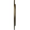 image26 58OD x 4 12ID x 1 38P Loera Ceiling Medallion Fits Canopies up to 6 14Brass Metallic Series
