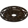 image26 58OD x 4 12ID x 1 38P Loera Ceiling Medallion Fits Canopies up to 6 14Bronze Metallic Series