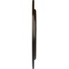 image26 58OD x 4 12ID x 1 38P Loera Ceiling Medallion Fits Canopies up to 6 14Bronze Metallic Series