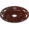 image26 58OD x 4 12ID x 1 38P Loera Ceiling Medallion Fits Canopies up to 6 14Brushed Mahogany Flat Finish
