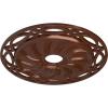 image26 58OD x 4 12ID x 1 38P Loera Ceiling Medallion Fits Canopies up to 6 14Copper Penny Metallic Series