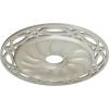 image26 58OD x 4 12ID x 1 38P Loera Ceiling Medallion Fits Canopies up to 6 14Flash Blue Metallic Series