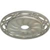 image26 58OD x 4 12ID x 1 38P Loera Ceiling Medallion Fits Canopies up to 6 14Flash Gold Metallic Series