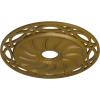 image26 58OD x 4 12ID x 1 38P Loera Ceiling Medallion Fits Canopies up to 6 14Gold Rush Metallic Series
