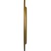 image26 58OD x 4 12ID x 1 38P Loera Ceiling Medallion Fits Canopies up to 6 14Gold Rush Metallic Series