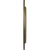 image26 58OD x 4 12ID x 1 38P Loera Ceiling Medallion Fits Canopies up to 6 14Mississippi Mud Flat Finish